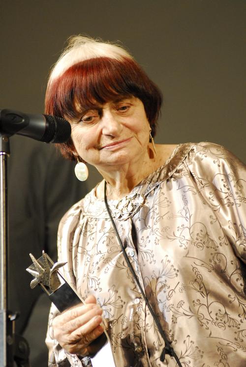 Agnès Varda, in 2010.